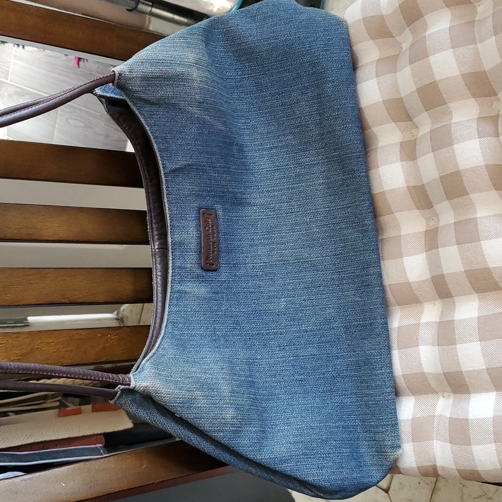 Kenneth Cole Jean/Leather bag